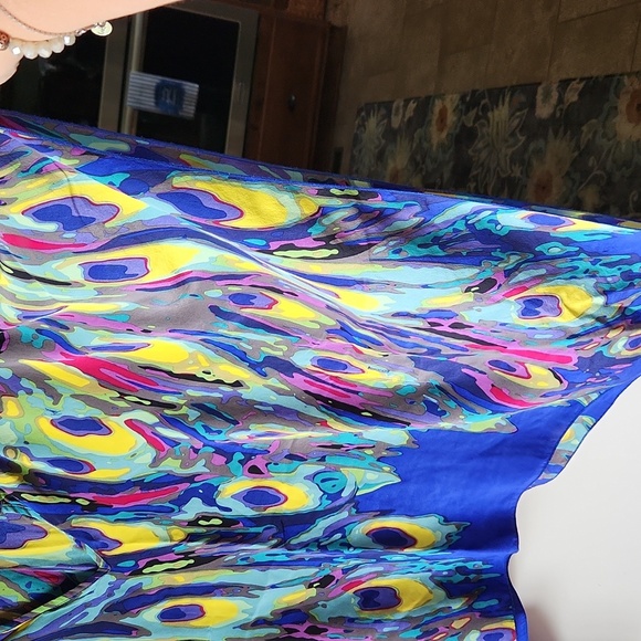 Trina Turk 100% pure silk‎ top Sz M - Picture 8 of 13